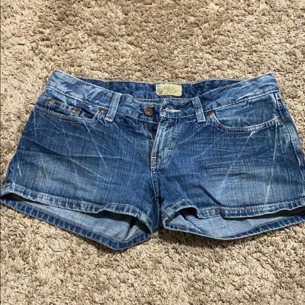 BKE denim shorts